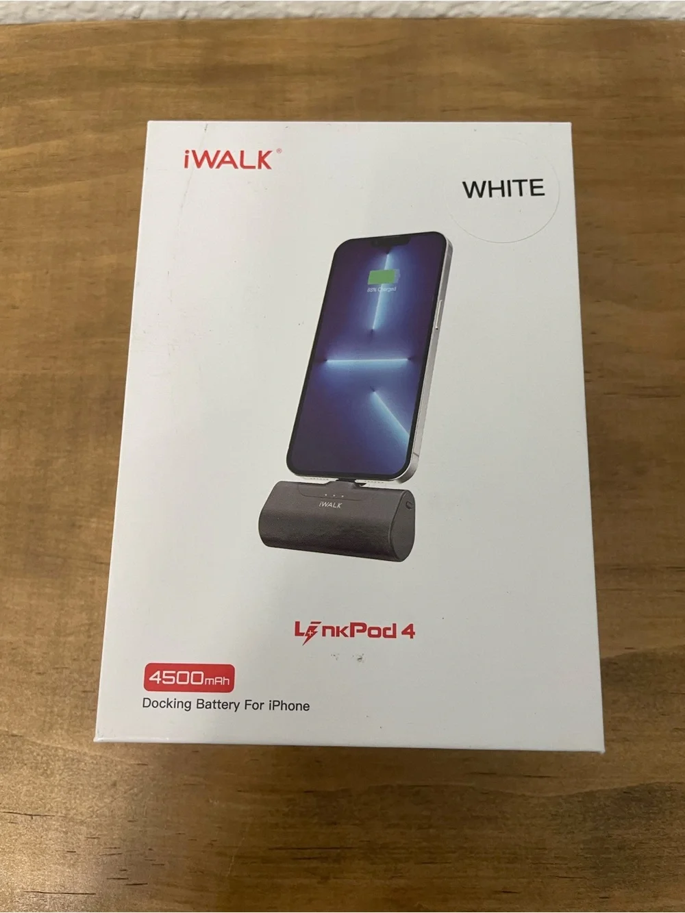 iWALK LinkPod 4 Docking Battery - White (4500mAh)